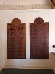 Spilsby Schools Honour Boards